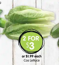 Spudshed Lettuce offer