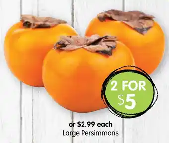 Spudshed Large Persimmons offer