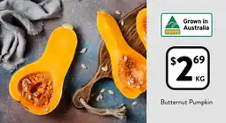 Foodworks Butternut Pumpkin offer