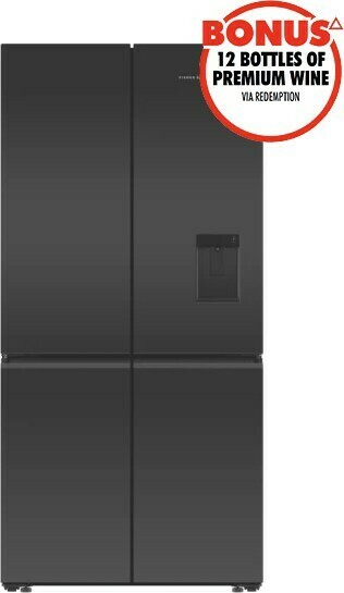 The Good Guys Fisher & Paykel 690L Quad Door Refrigerator offer