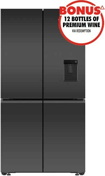 The Good Guys Fisher & Paykel 538L Quad Door Refrigerator offer