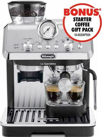 The Good Guys DeLonghi La Specialista Arte Coffee Machine offer