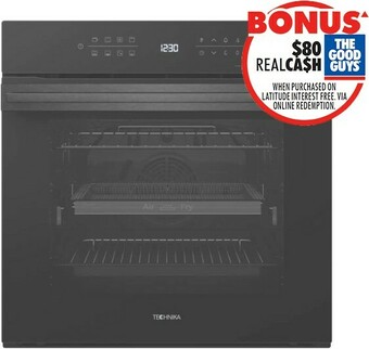 The Good Guys Technika 60cm Electric Oven - Dark Stainless offer