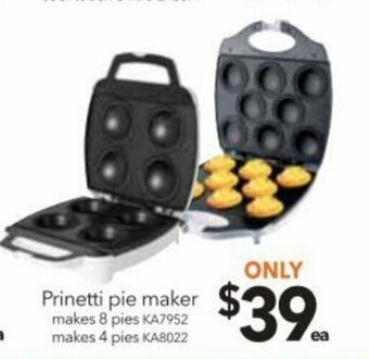 Prinetti Pie Maker