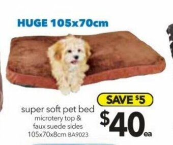 Cheap as Chips Super Soft Pet Bed offer