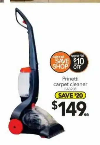 Prinetti Carpet Cleaner - EA3208