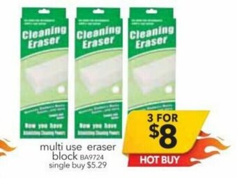 Cheap as Chips Multi Use Eraser Block offer