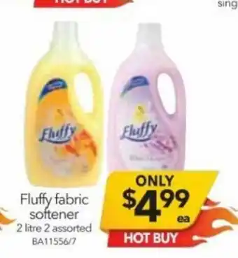 Fluffy Fabric Softener 2 Litre