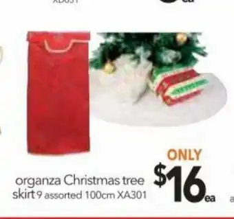 Organza Christmas Tree Skit