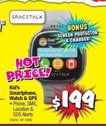 JB Hi-Fi Spacetalk - Kids Smartphone, Watch & GPS offer