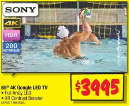 JB Hi-Fi 85" 4K Google LED TV offer