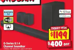 JB Hi-Fi Q-Series 9.1.4 Channel Soundbar offer