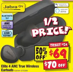 JB Hi-Fi Elite 4 ANC True Wireless offer