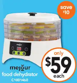 Choice The Discount Store mejour food dehydrator offer