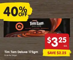 Spar Tim Tam Deluxe 175gm offer