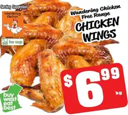 Farmer Jack's CHICKEN WINGS offer