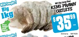 Farmer Jack's KING PRAWN CUTLETS offer
