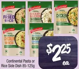 Farmer Jack's Continental Pasta or Rice Side Dish 85-125g offer