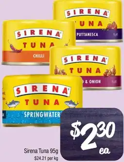 Sirena Tuna 95g