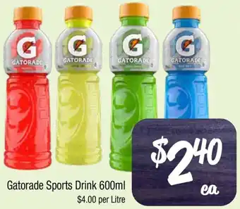 Farmer Jack's Gatorade Sports Drink 600ml offer
