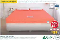 Clark Rubber COMFORT PLUS MATTRESS offer