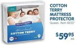 Clark Rubber COTTON TERRY MATTRESS PROTECTOR offer