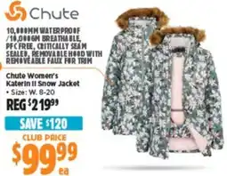 Anaconda Chute Women's Katerin II Snow Jacket offer