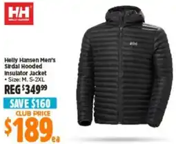 Anaconda Helly Hansen Men's Sirdal Hooded Insulator Jacket offer