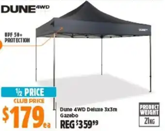 Anaconda Dune 4WD Deluxe 3x3m Gazebo offer