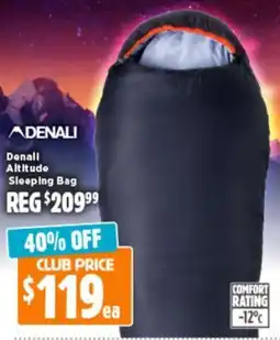 Anaconda Denali Altitude Sleeping Bag offer