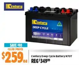 Anaconda Century Deep Cycle Battery N70T offer