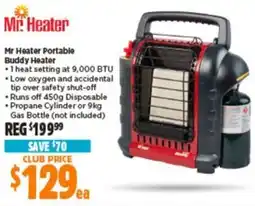 Anaconda Mr Heater Portable Buddy Heater offer