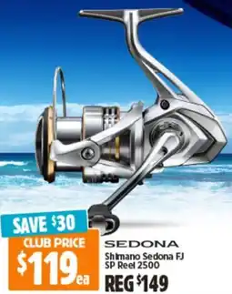 SEDONA Shimano Sedona FJ SP Reel 2500