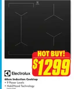 The Good Guys 60cm Induction Cooktop offer