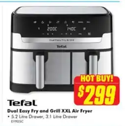 The Good Guys Dual Easy Fry and Grill XXL Air Fryer offer