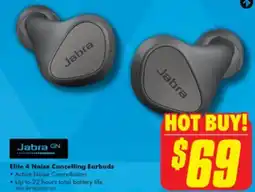 The Good Guys Elite 4 Noise Cancelling Earbuds offer