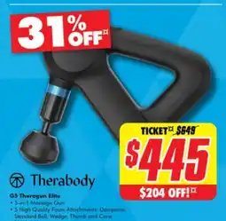 The Good Guys G5 Theragun Elite offer