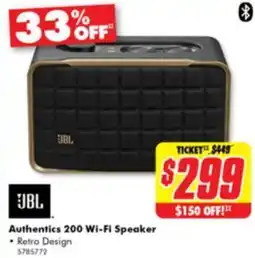 The Good Guys Authentics 200 Wi-Fi Speaker offer