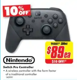 The Good Guys Switch Pro Controller offer