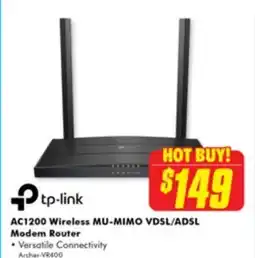 The Good Guys AC1200 Wireless MU-MIMO VDSL/ADSL offer