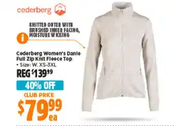 Anaconda Cederberg Women's Danle Full Zip Knit Fleece Top offer