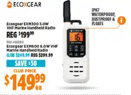 Anaconda ECOXGEAR VHF Marine Handheld Radio offer