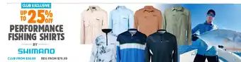 Anaconda PERFORMANCE FISHING SHIRTS SHIMANO offer