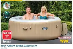 INTEX PURESPA BUBBLE MASSAGE SPA
