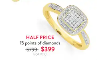 Goldmark 15 points of diamonds offer