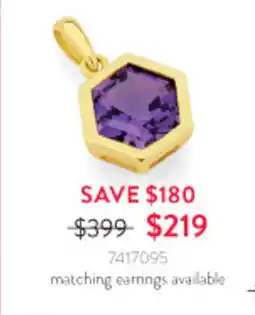 Goldmark matching earrings available offer