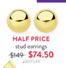 stud earrings