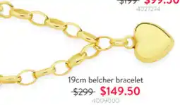 Goldmark 19cm belcher bracelet offer