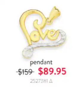 Goldmark pendant offer