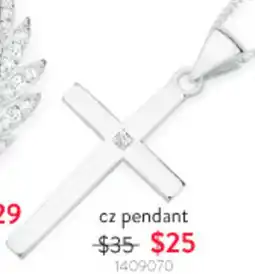 Goldmark cz pendant offer